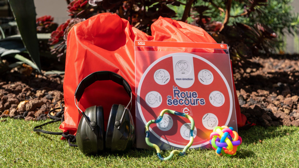 Kit sensoriel inclusif pour les enfants, fourni par l'OGC Nice pour le Meeting Nikaia 2025, dans le cadre de l'engagement pour l'inclusion et l'accessibilité.